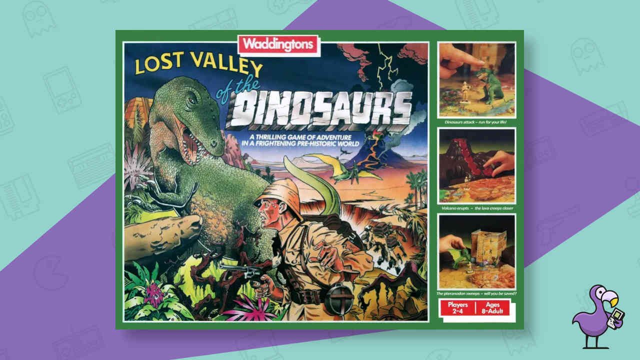 waddingtons dinosaurs board game