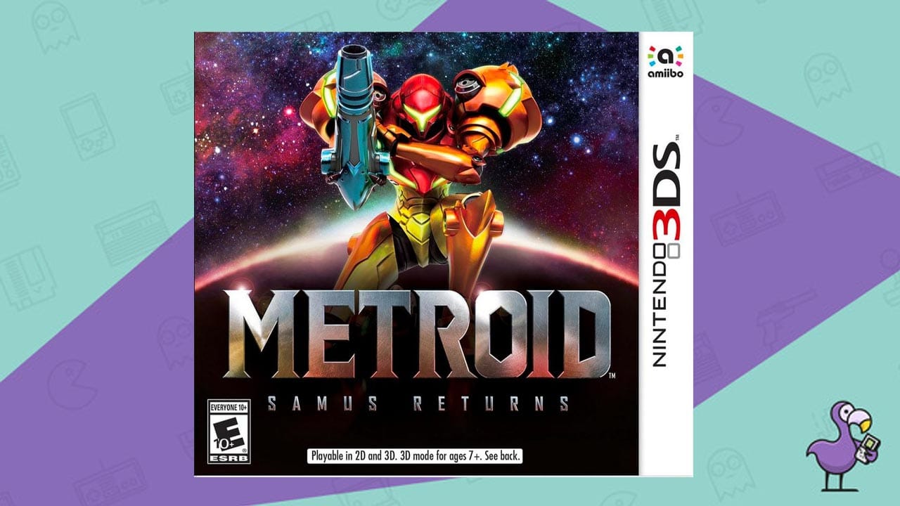 Metroid: samus returns game case cover art