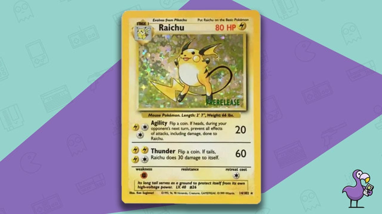 Prerelease Base Set Raichu