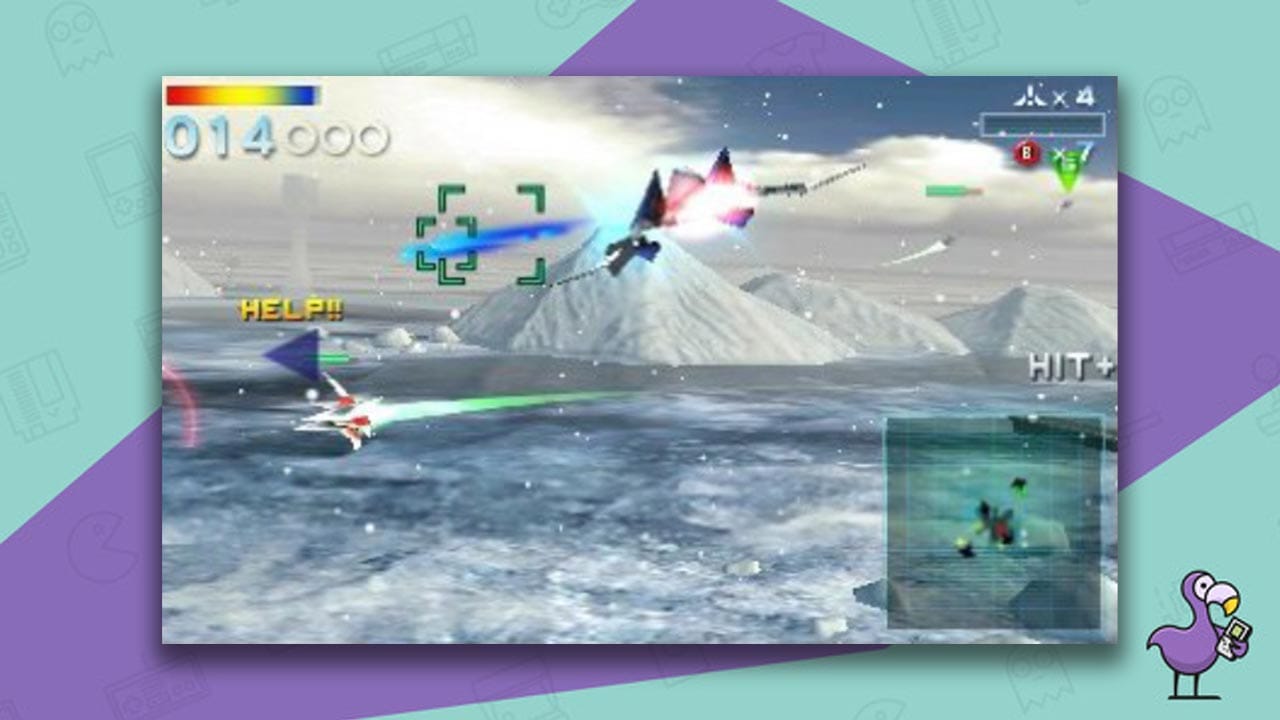 Star Fox 64 3D gameplay