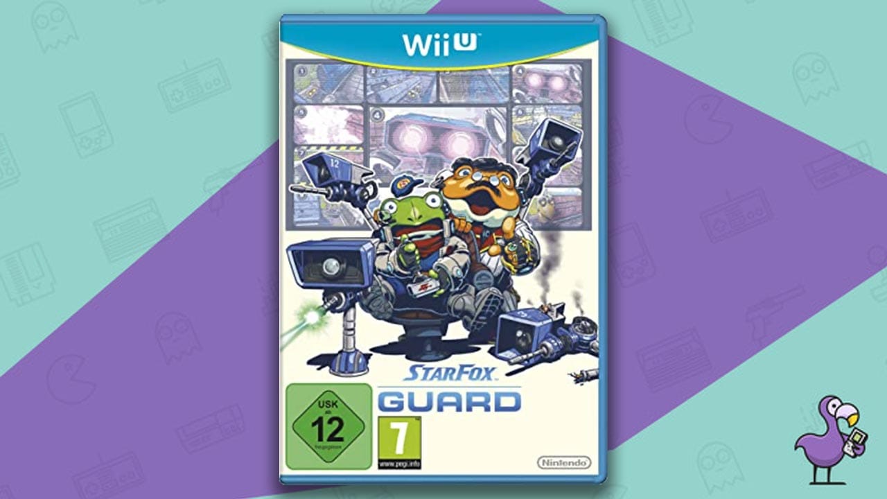 Star Fox Guard game case Nintendo Wii U