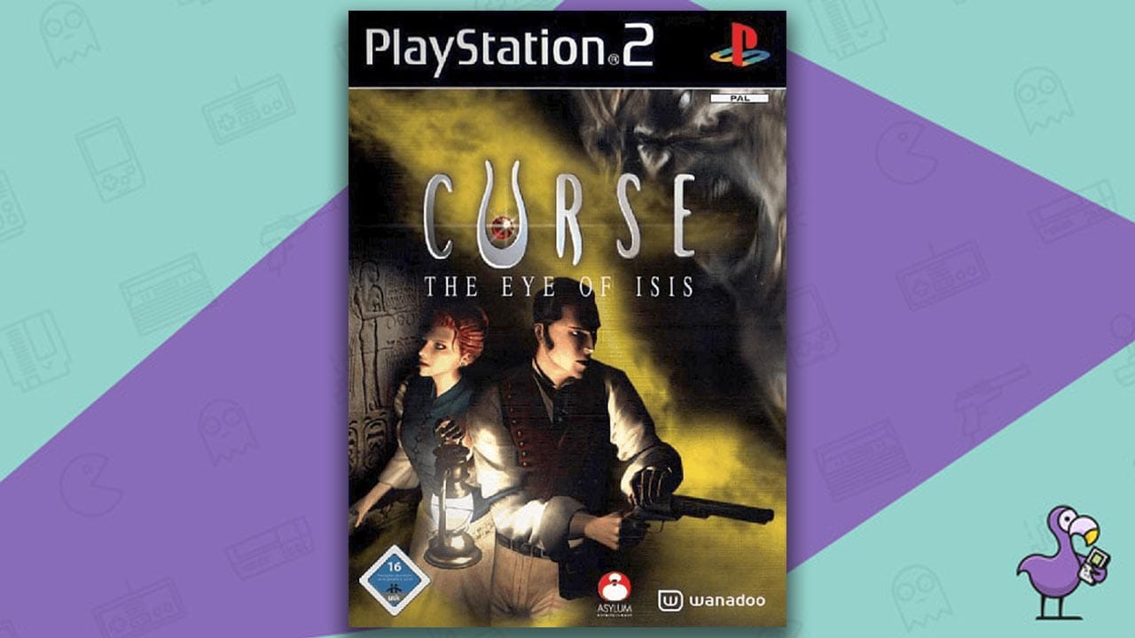 Curse: The Eye of Isis game case PlayStation 2