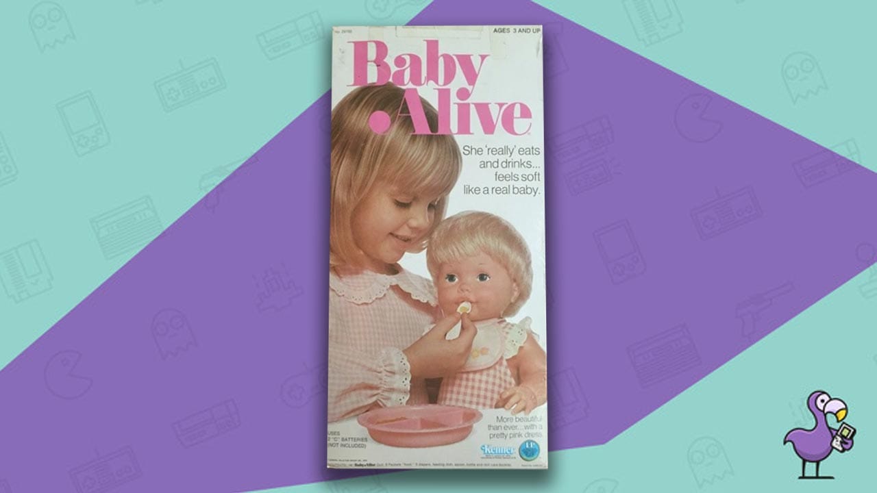 best 70s toys - baby alive doll