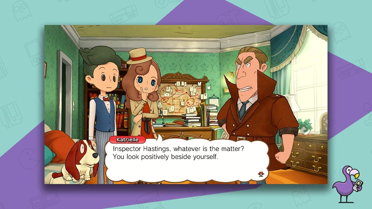 Layton's Mystery Journey: Katrielle and the Millionaires' Conspiracy gameplay