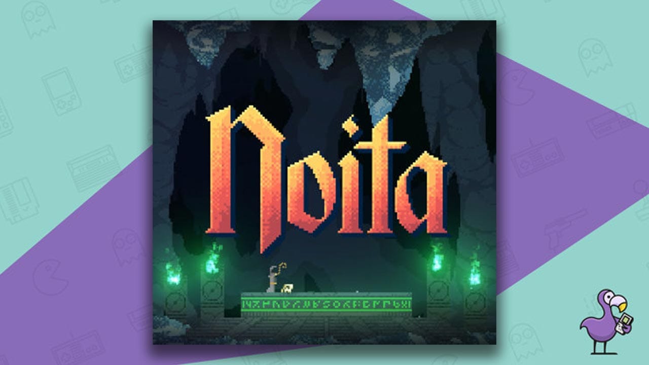 best magic games - Noita game art