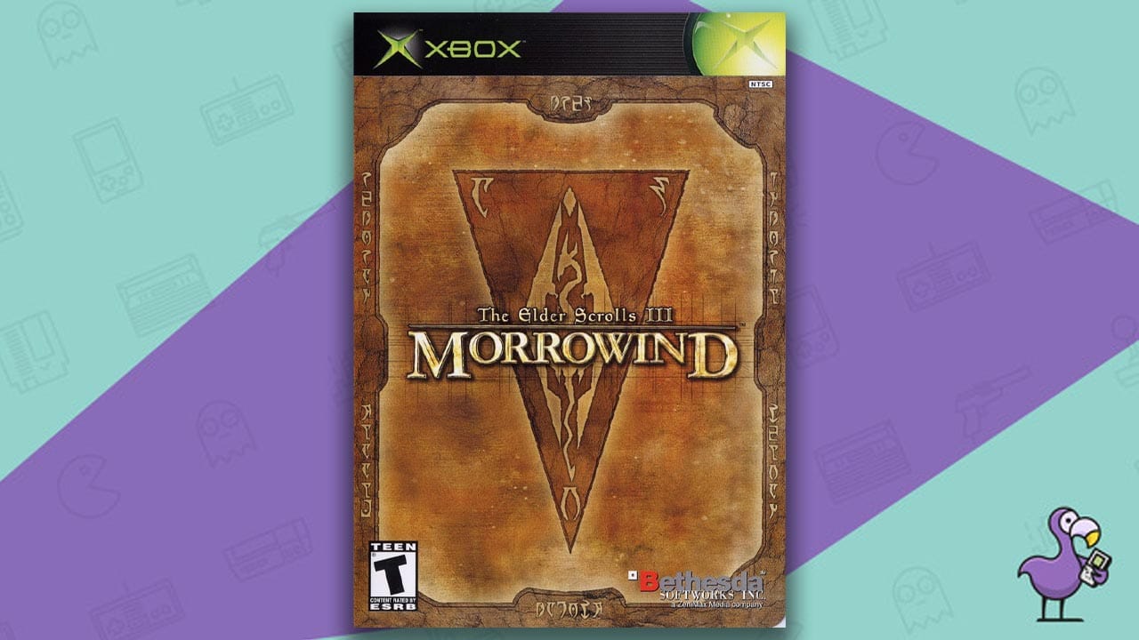 Morrowind game case original xbox