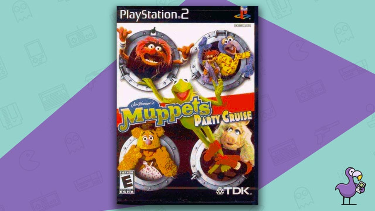 Games Like Mario Party - Muppets Party Cruise game case