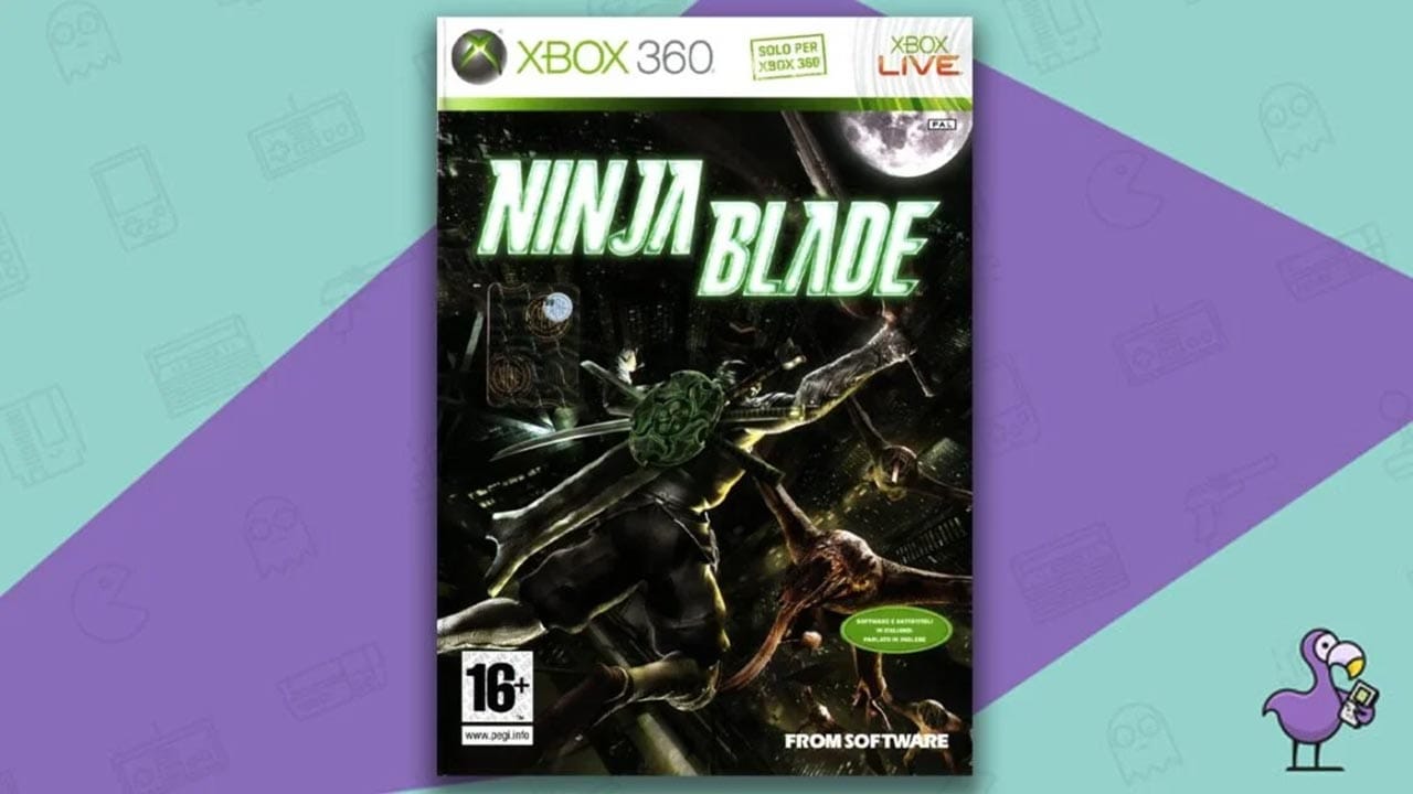 Ninja Blade game case cover art xbox 360