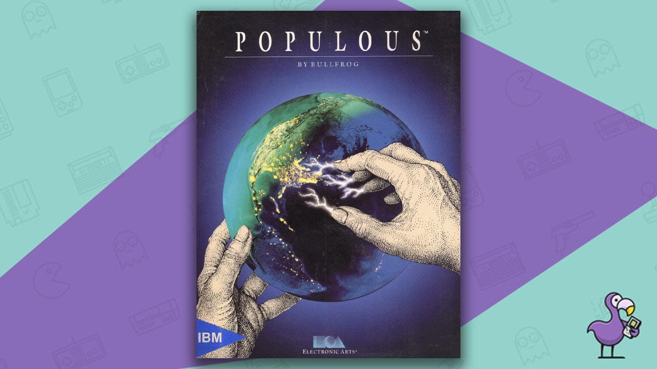 Populous 80s pc game