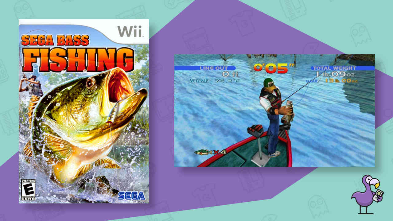 Sega Bass Fishing Wii - Wii fishing games