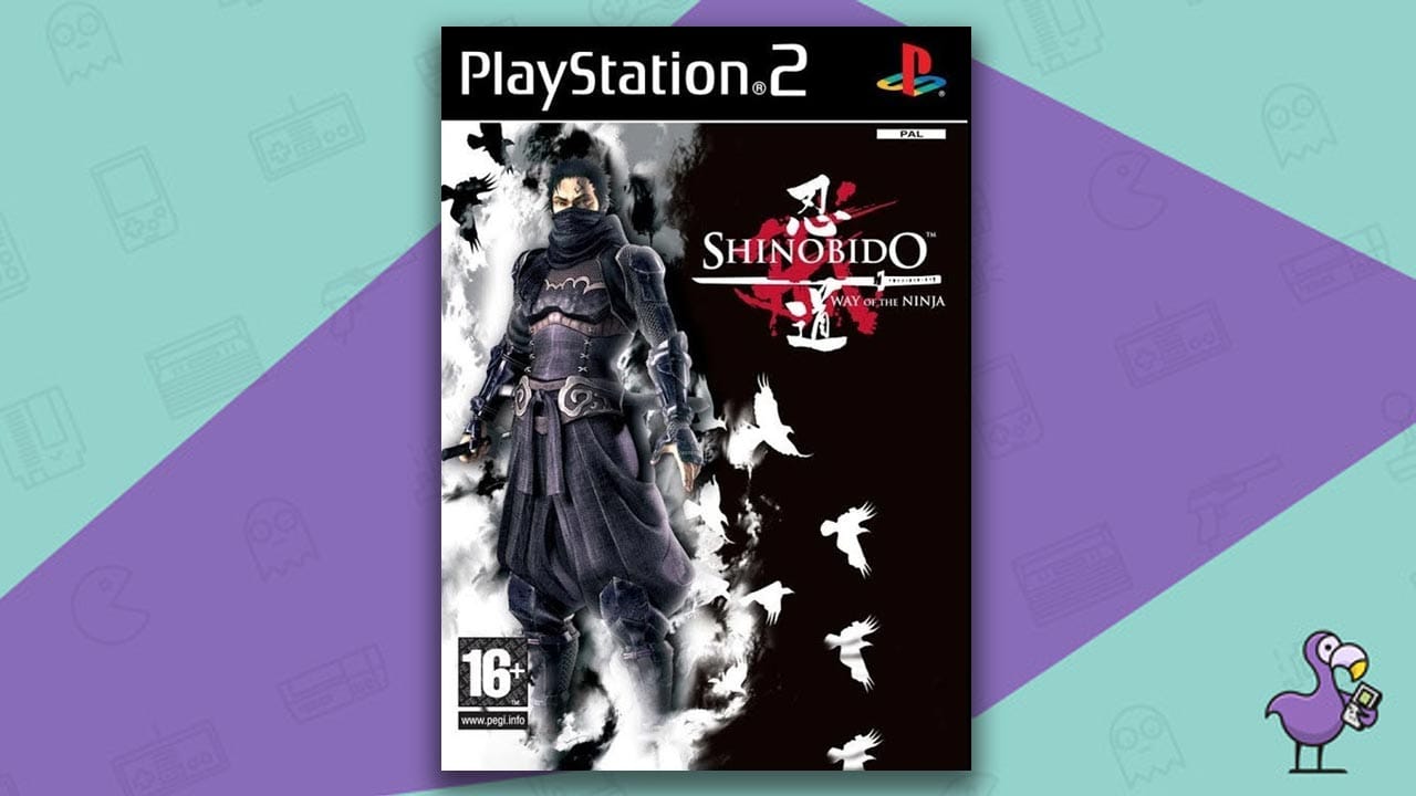 Shinobido: Way of the Ninja PS2 game case cover art - Best Ninja Games