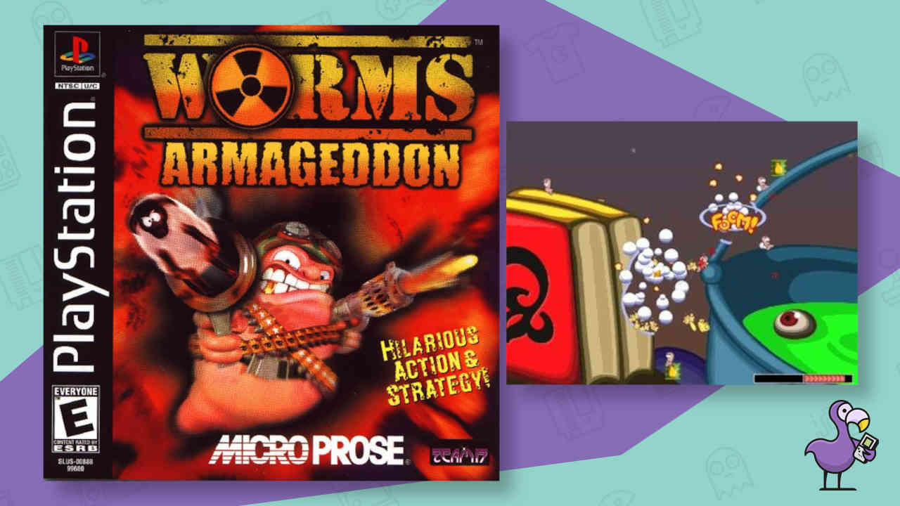 Worms Armageddon PS1