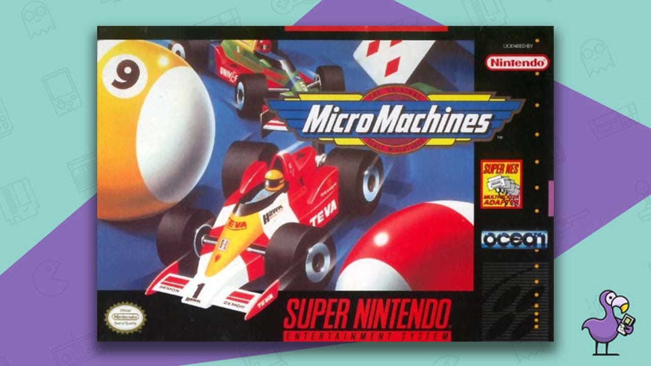 Micro Machines game box