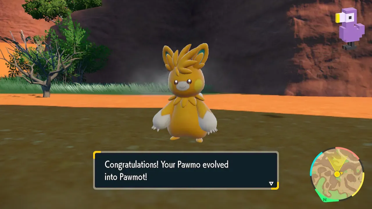 how to evolve pawmo into pawmot