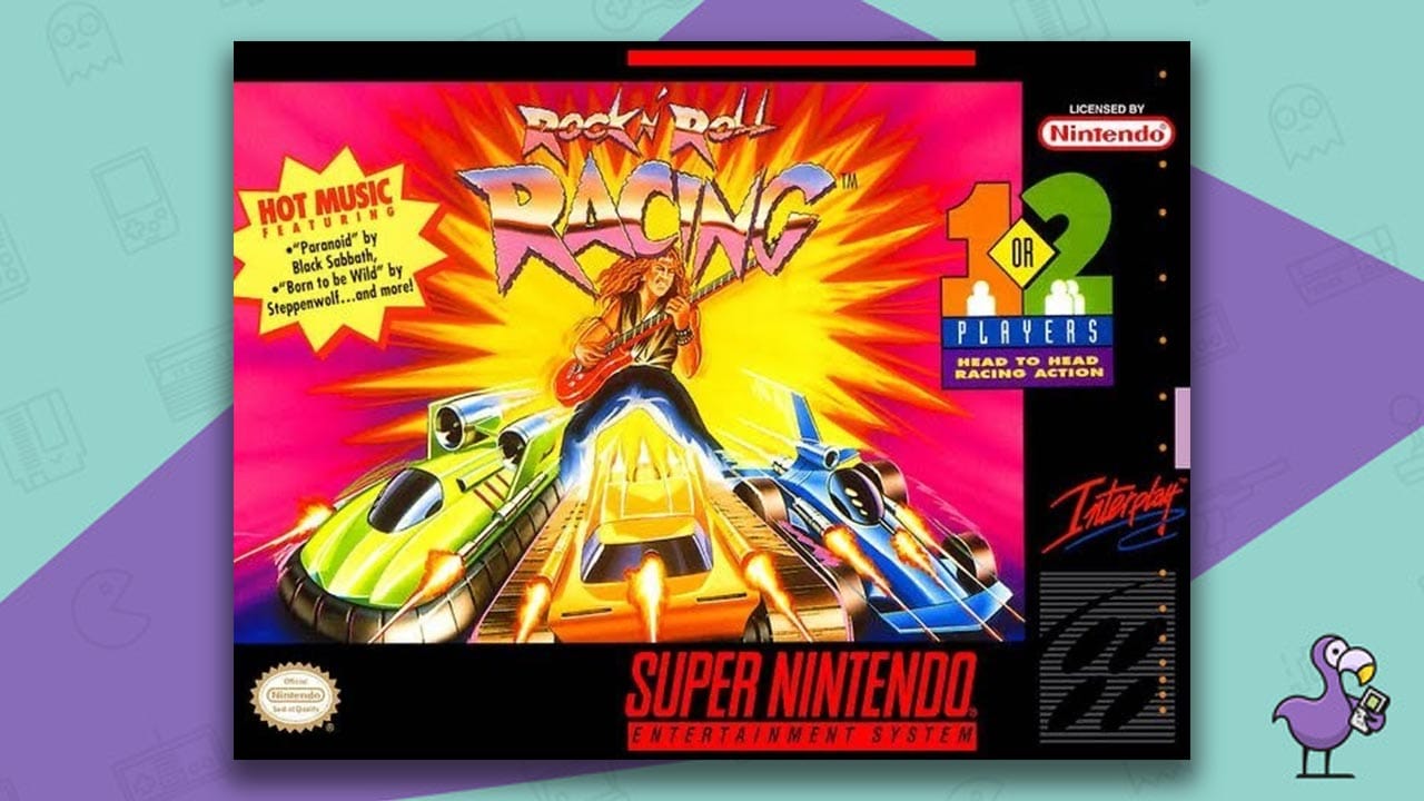 Rock n Roll Racing best snes racing games