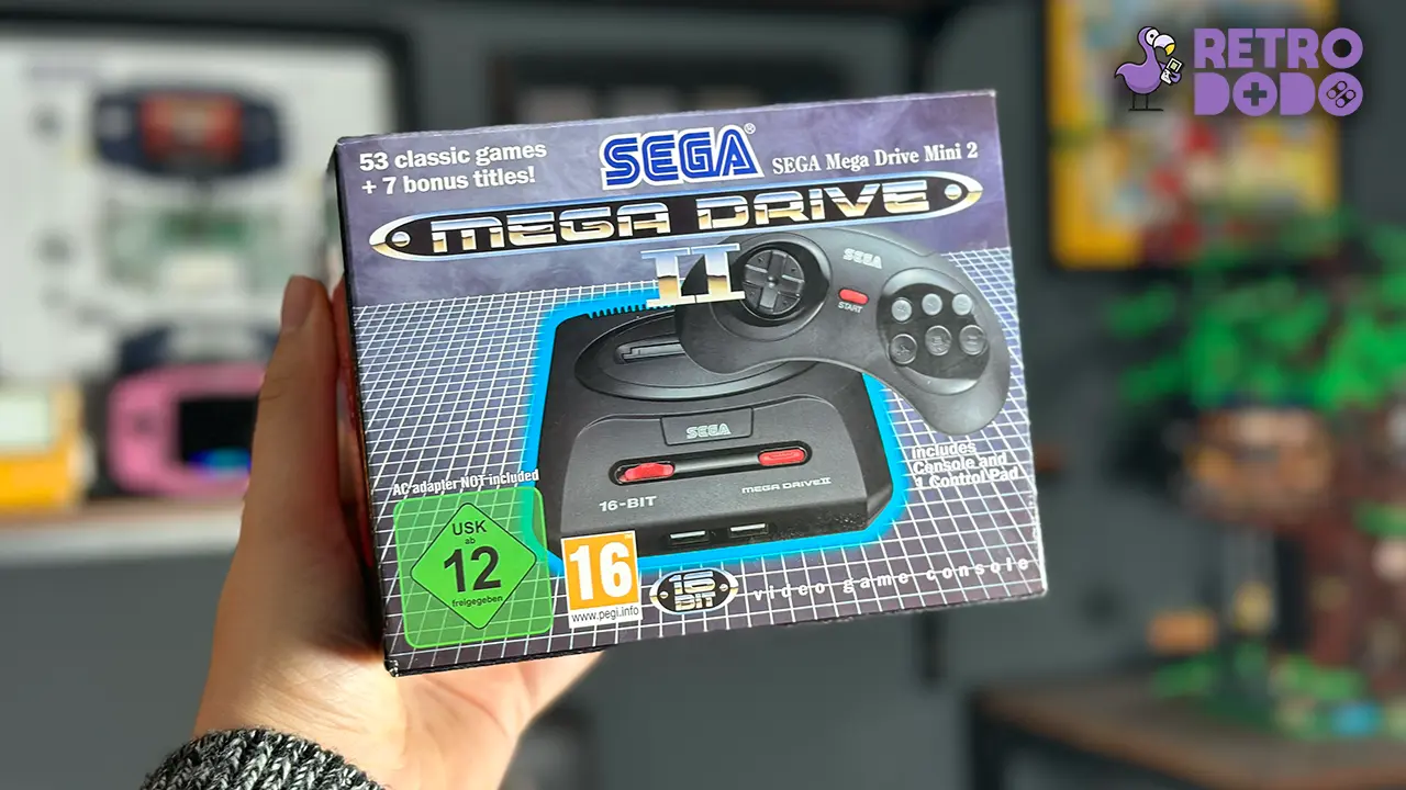 sega mega drive mini 2 box