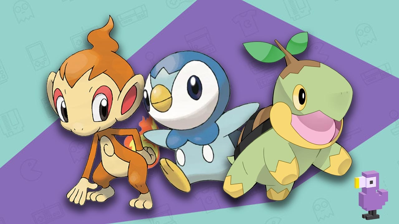 all Pokemon starters by generation - Generation 4