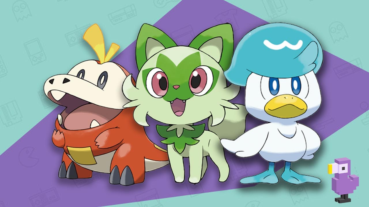 all Pokemon starters by generation - Generation 9