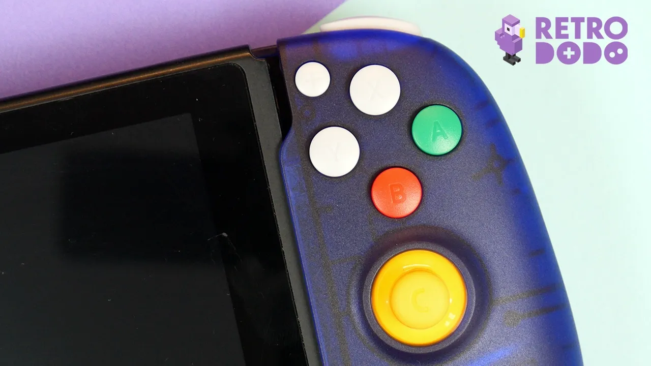 retroflag gamecube nintendo switch controller action buttons