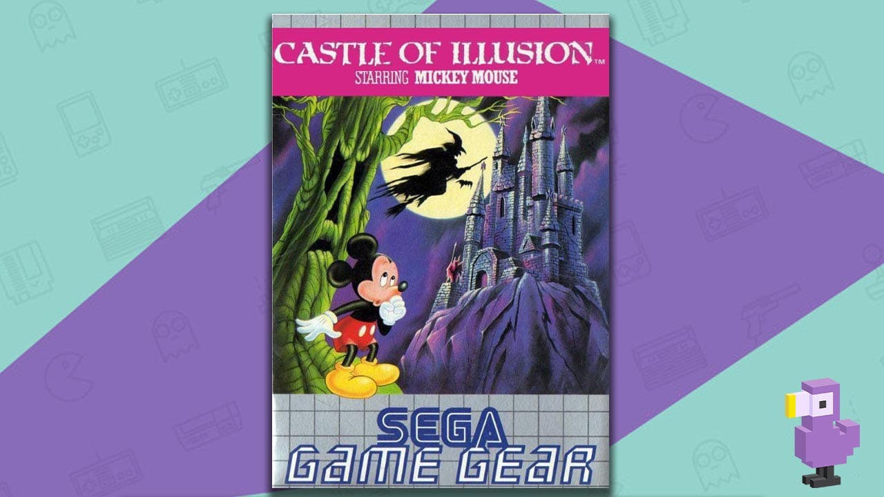 Castle of Illusion starring Mickey Mouse game case