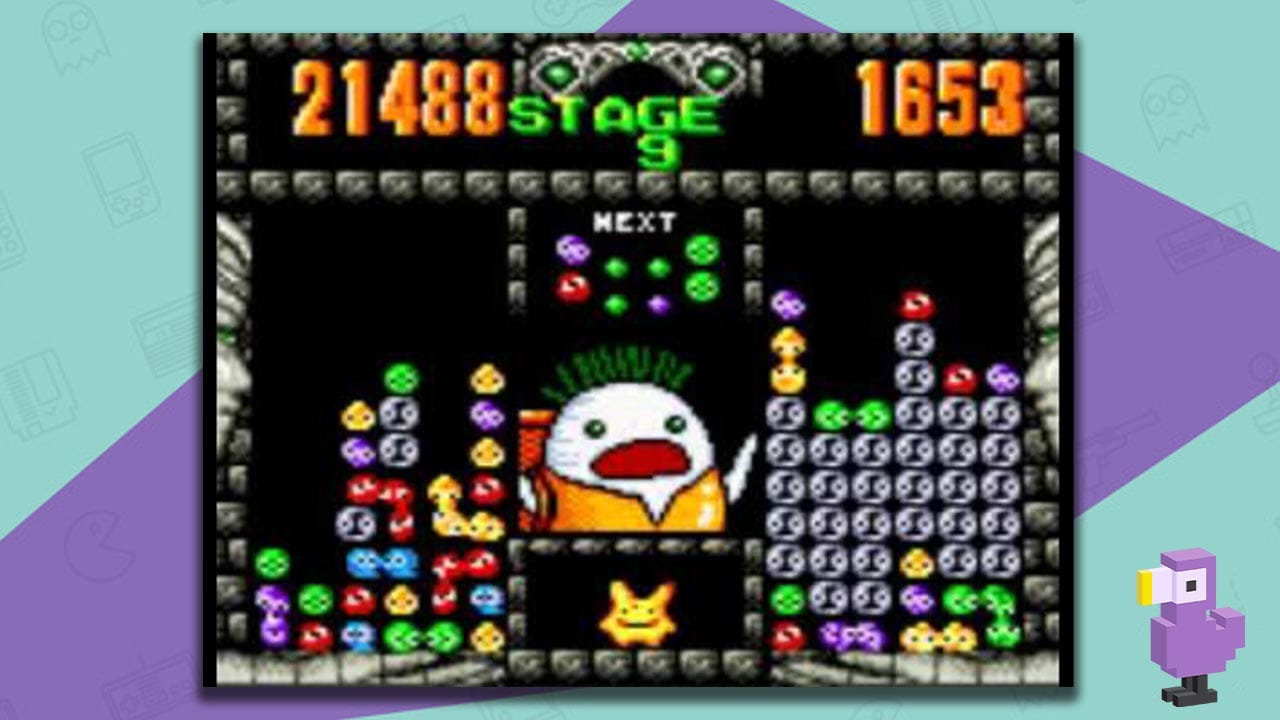 Puyo Puyo 2 game gear gameplay