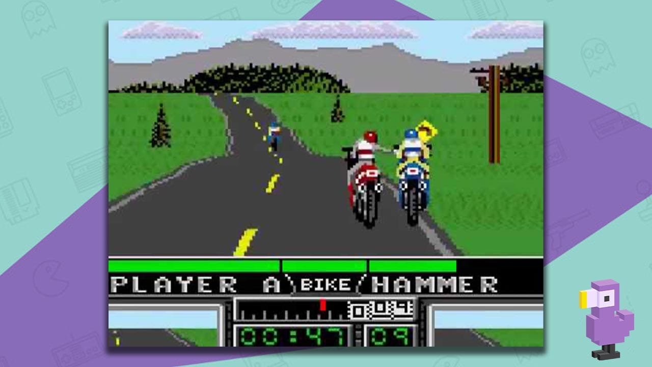 Road Rash gameplay