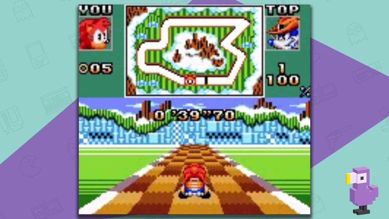 sonic Drift 2 gameplay game gear