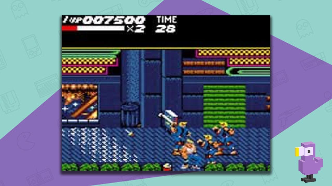 streets of rage game gear gameplay