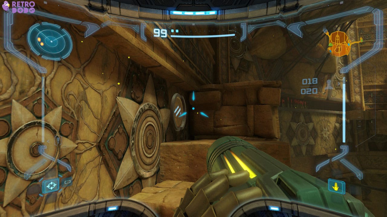 all rune locations in the Chozo Ruins in Metroid Prime Remastered - Arboretum Rune 3