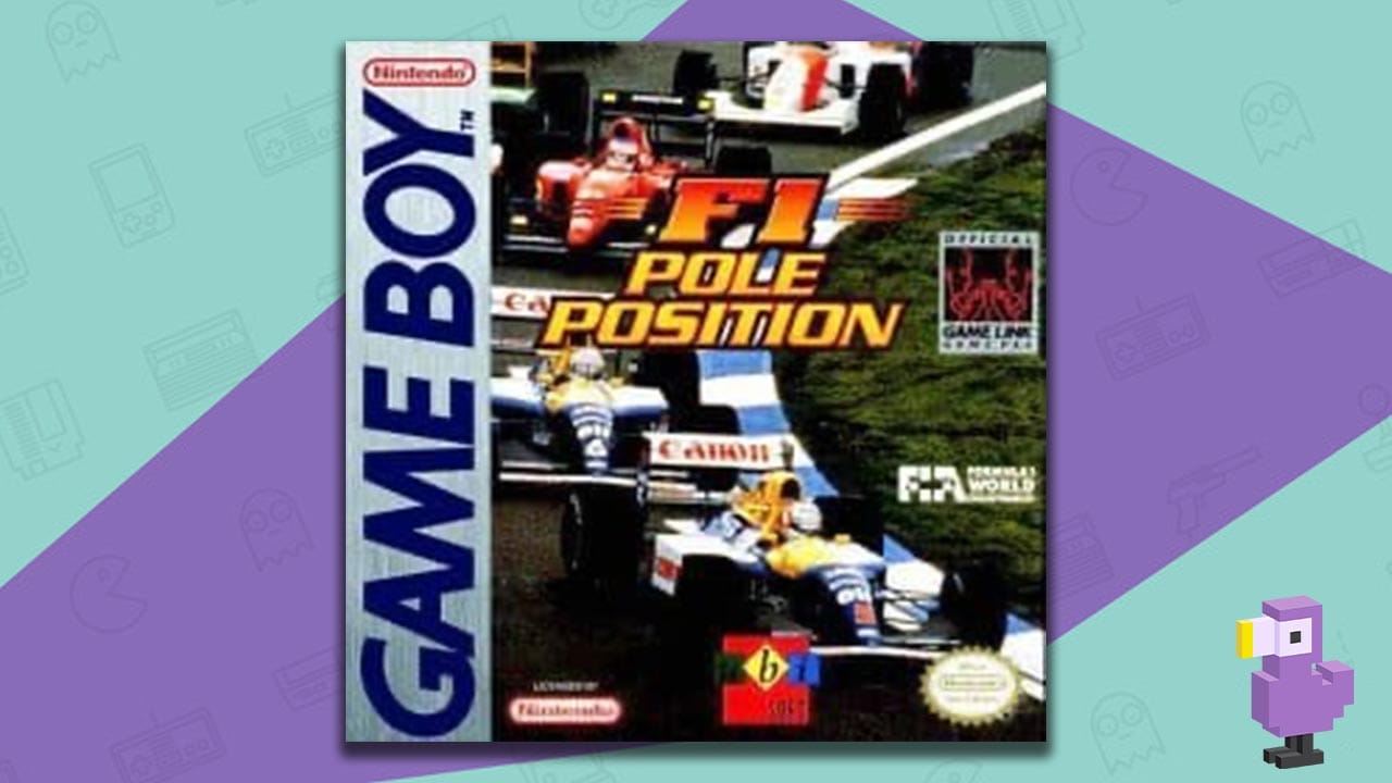 F1 Pole Position Black Label box for the Nintendo Gameboy