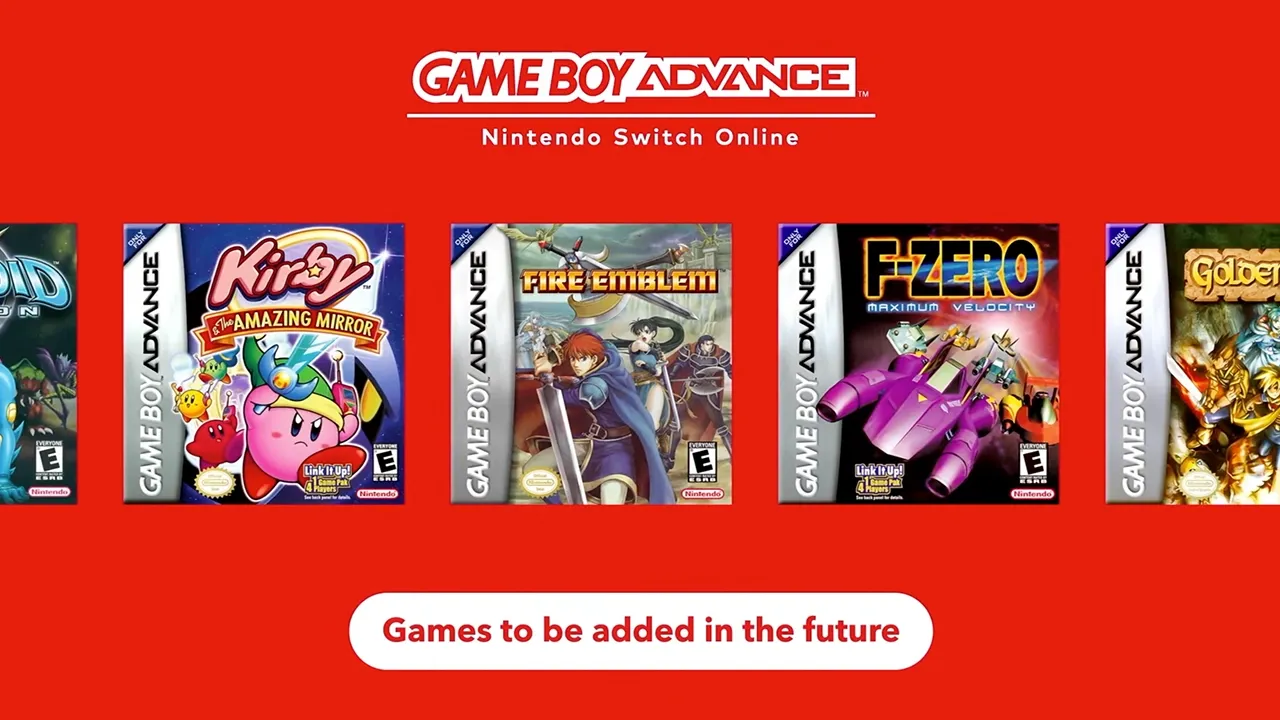 gameboy advance nintendo switch online