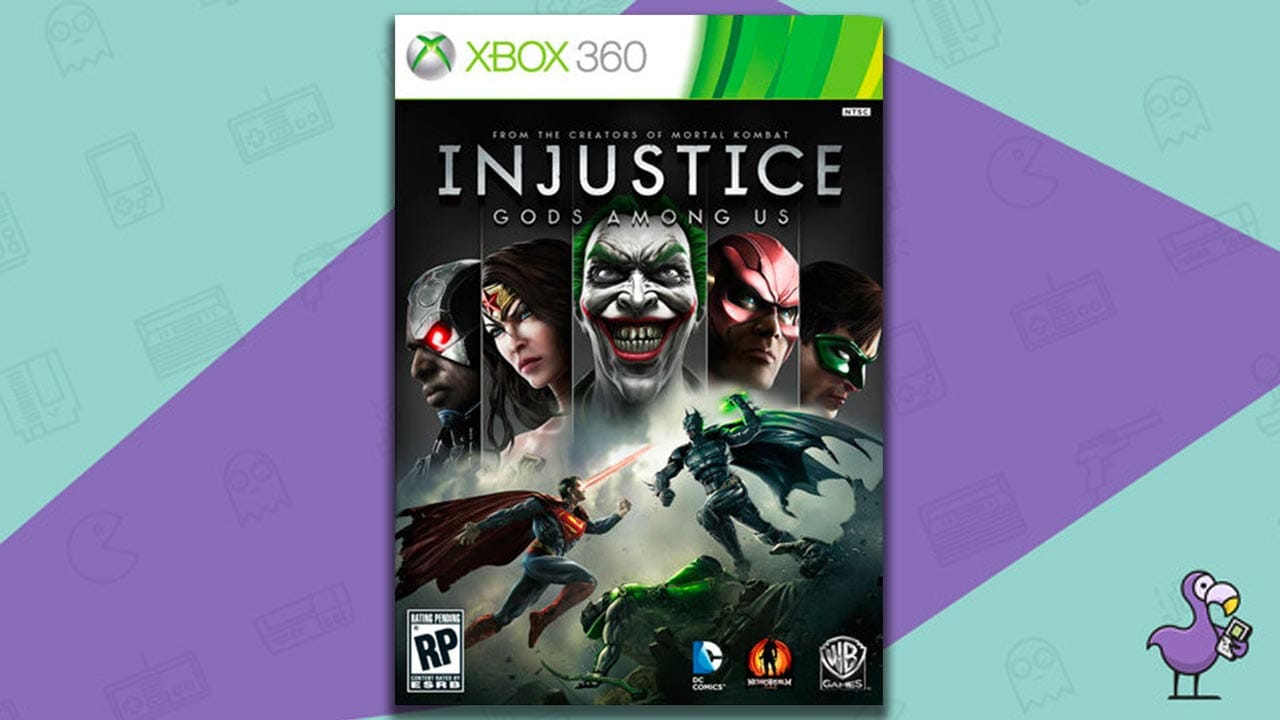 Injustice: Gods Among Us game case