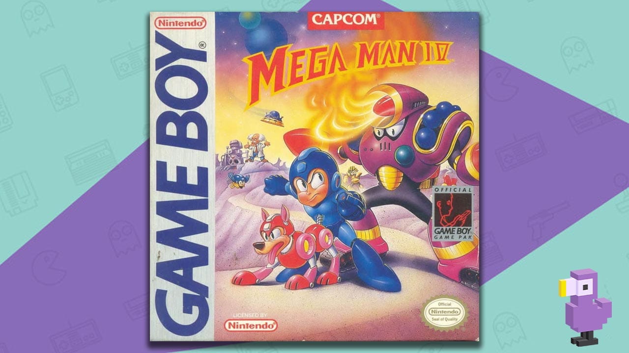 Gameboy box for Mega Man IV