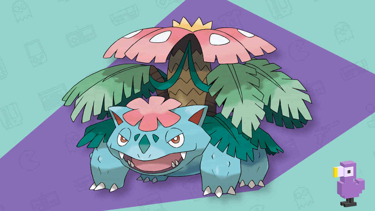 Mega Venusaur - poison type pokemon