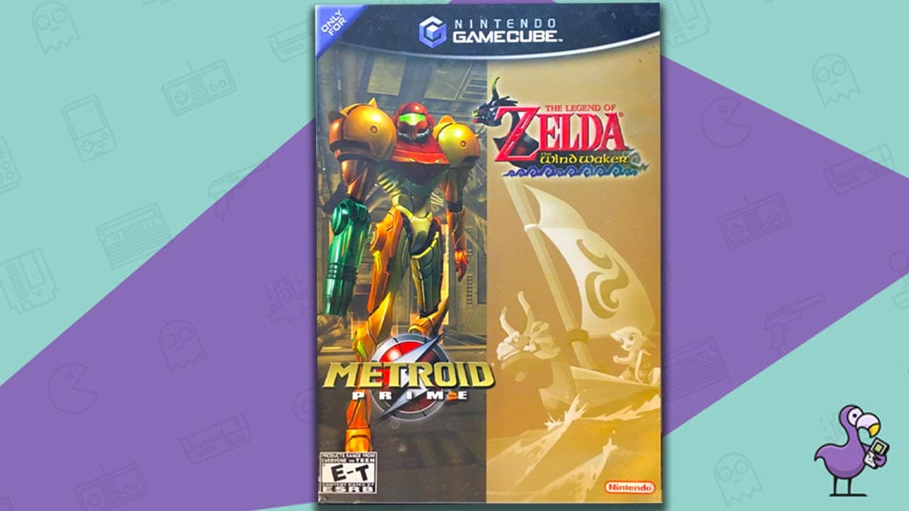 metroid prime and zelda windwaker gamecube 2 pack