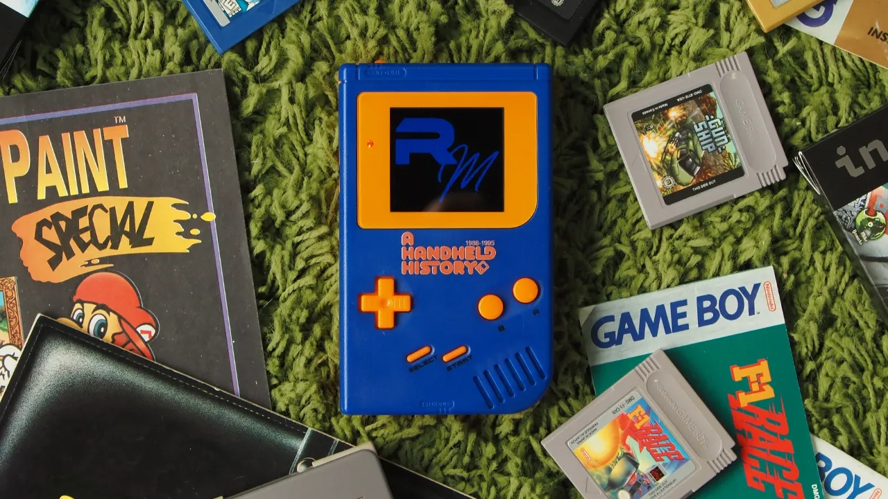 a handheld history gameboy