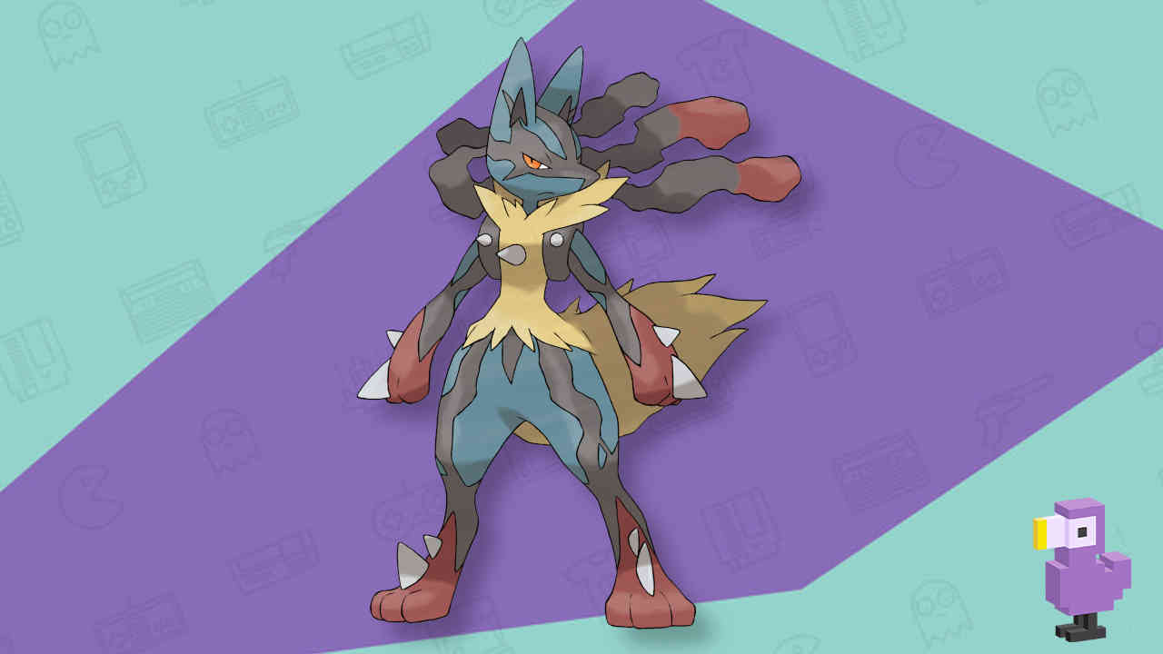 Mega Lucario - best steel type pokemon