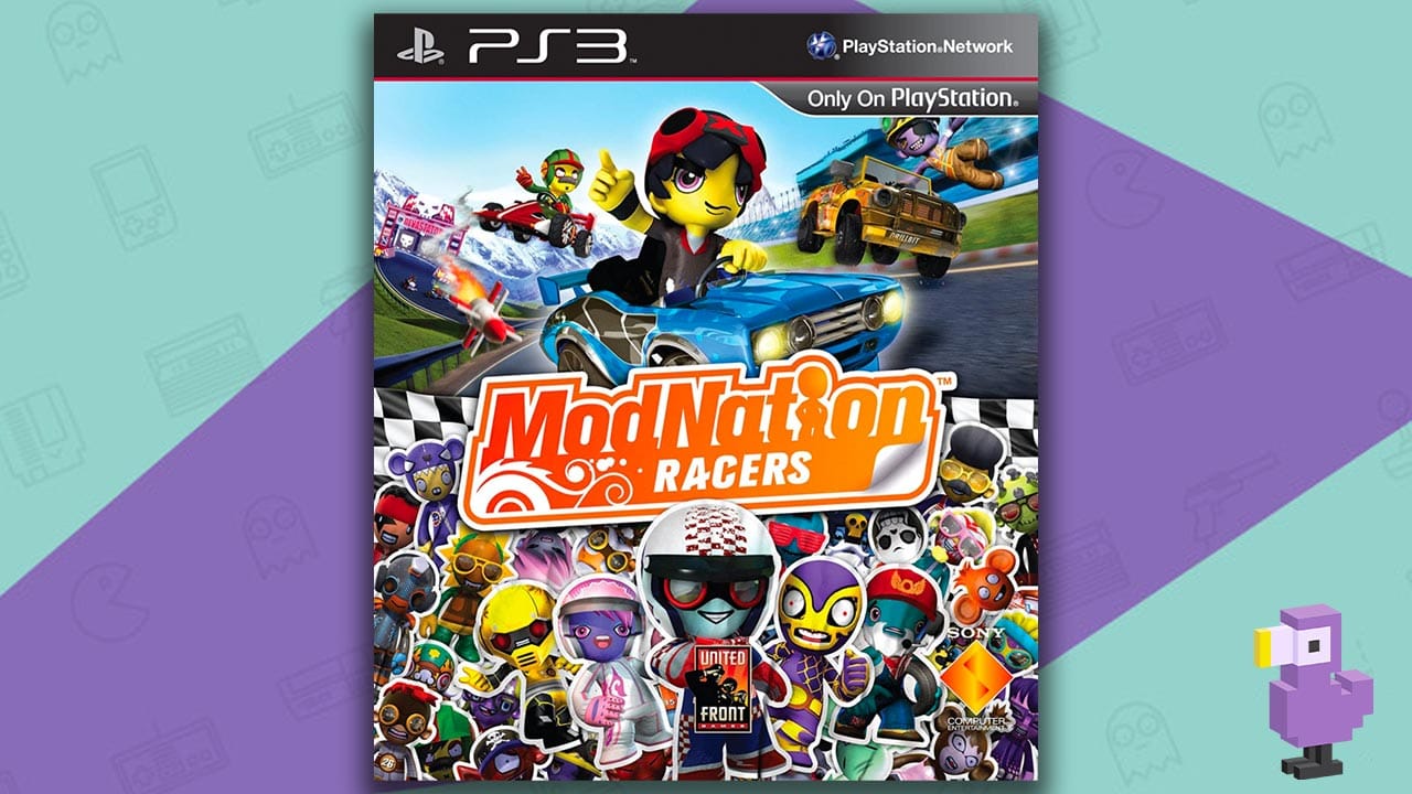 Underrated PS3 Games - Modnation racers game case