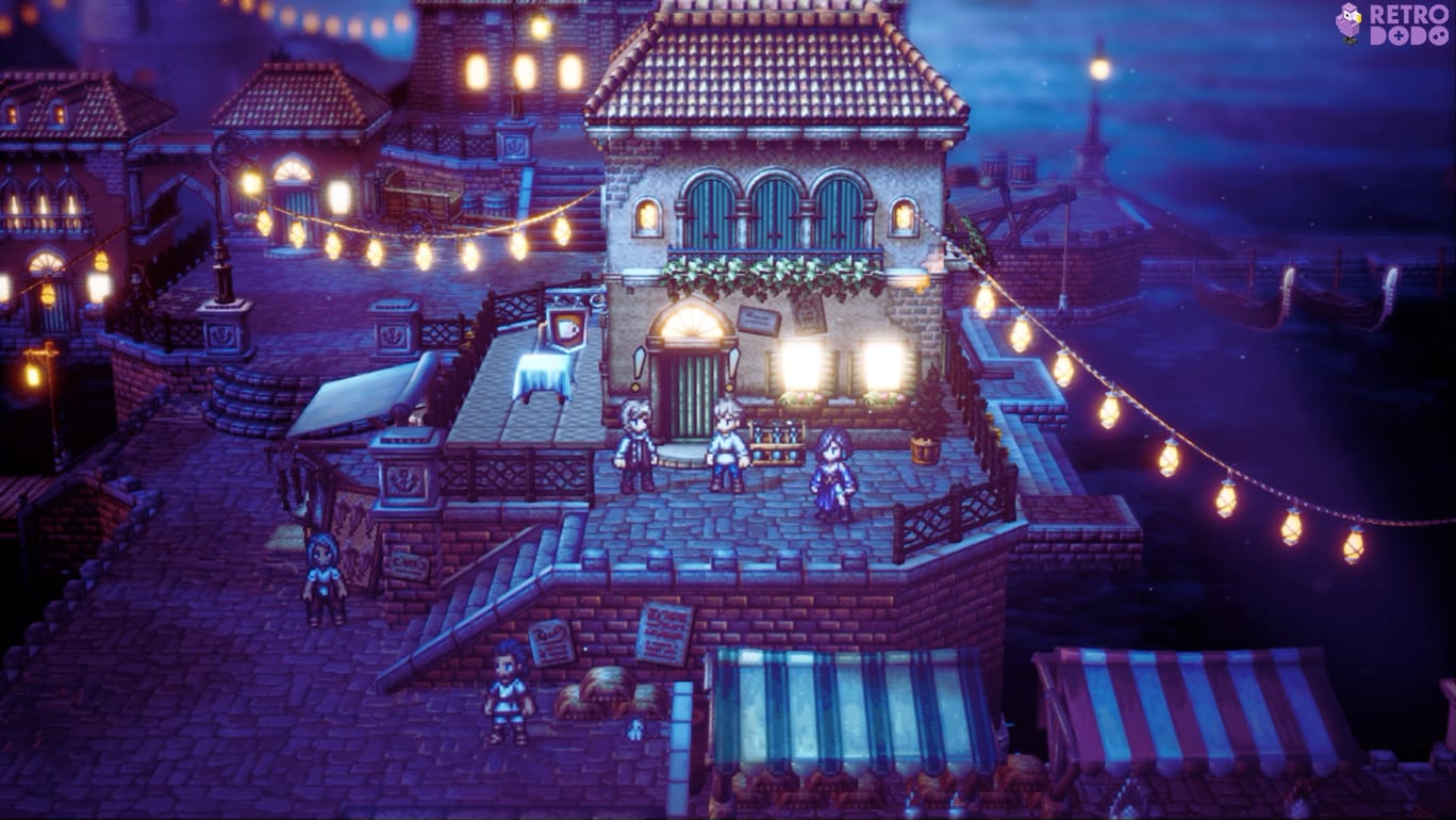 how to solve Waiting All Day & Night in Octopath Traveler II - Steps scene