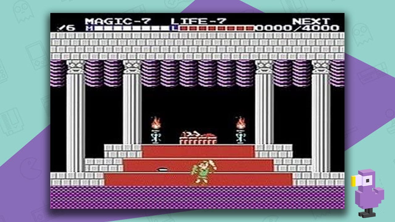 Zelda 2 the adventure of Link gameplay