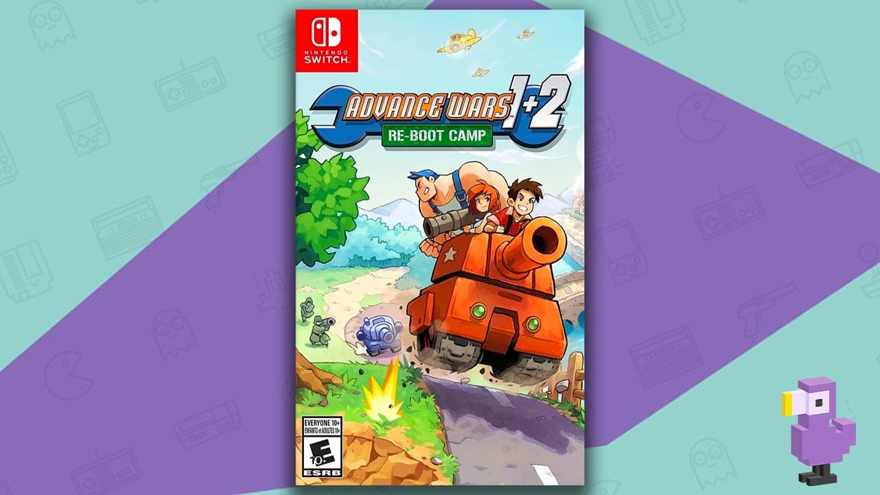  Advance Wars Switch game case