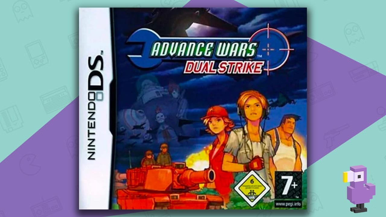 best advance wars games - Dual Strike game case