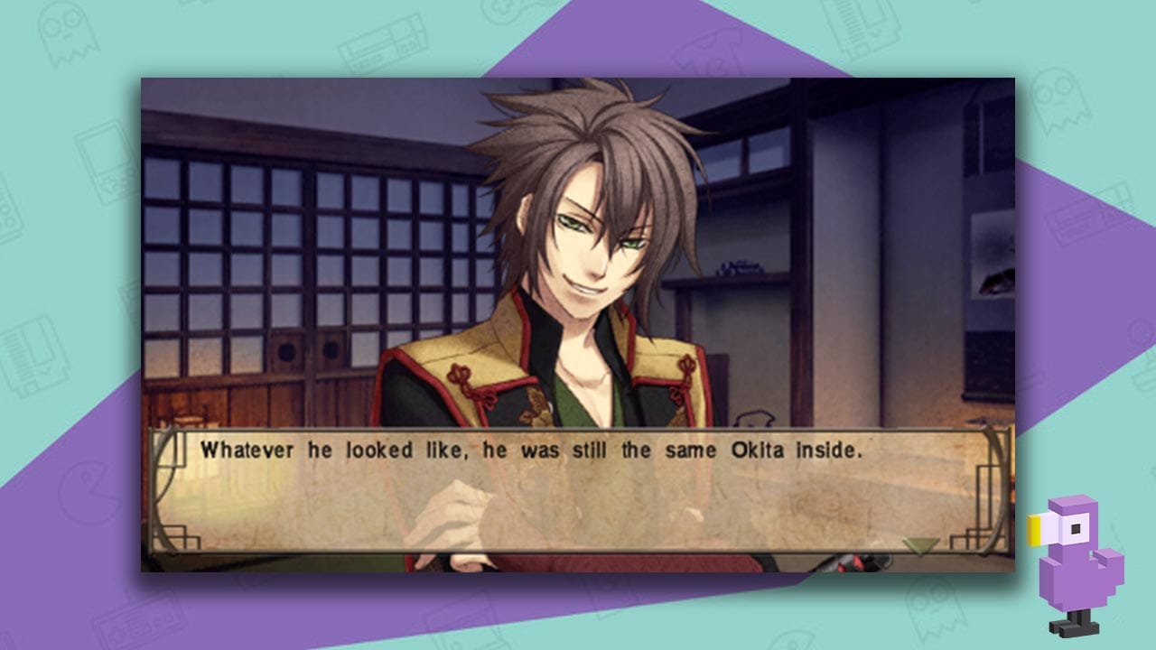 Hakuoki: Demon of the Fleeting Blossom gameplay