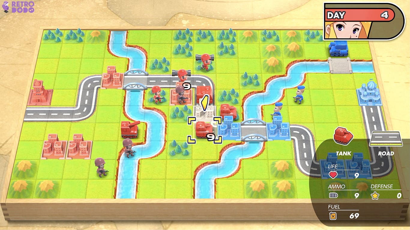 How To Win Mission 01 In Advance Wars Re-Boot Camp capture cities