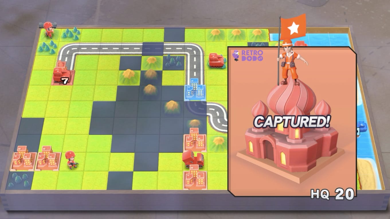 How To Win Mission 03 In Advance Wars Re-Boot Camp capture HQ