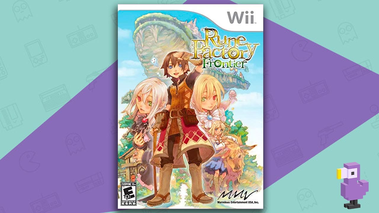 underrated nintendo wii games - rune factory frontier game case