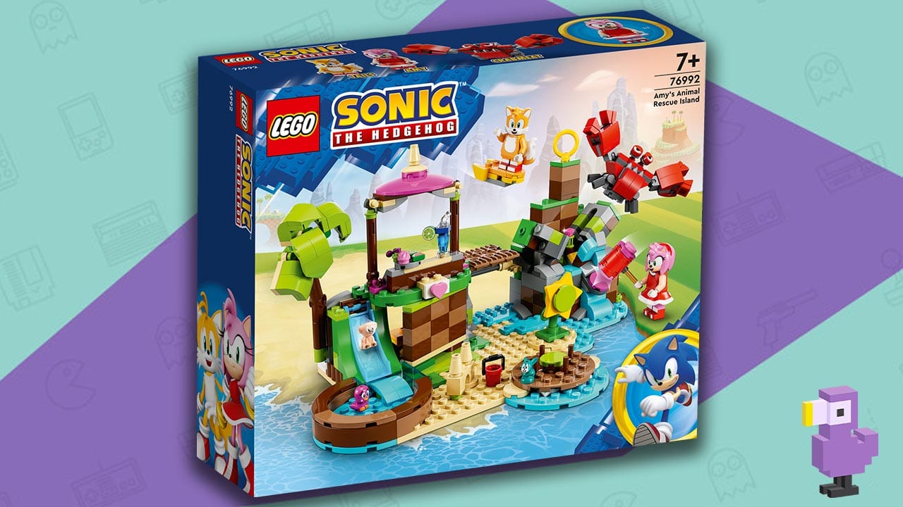 sonic lego sets - amys animal rescue island