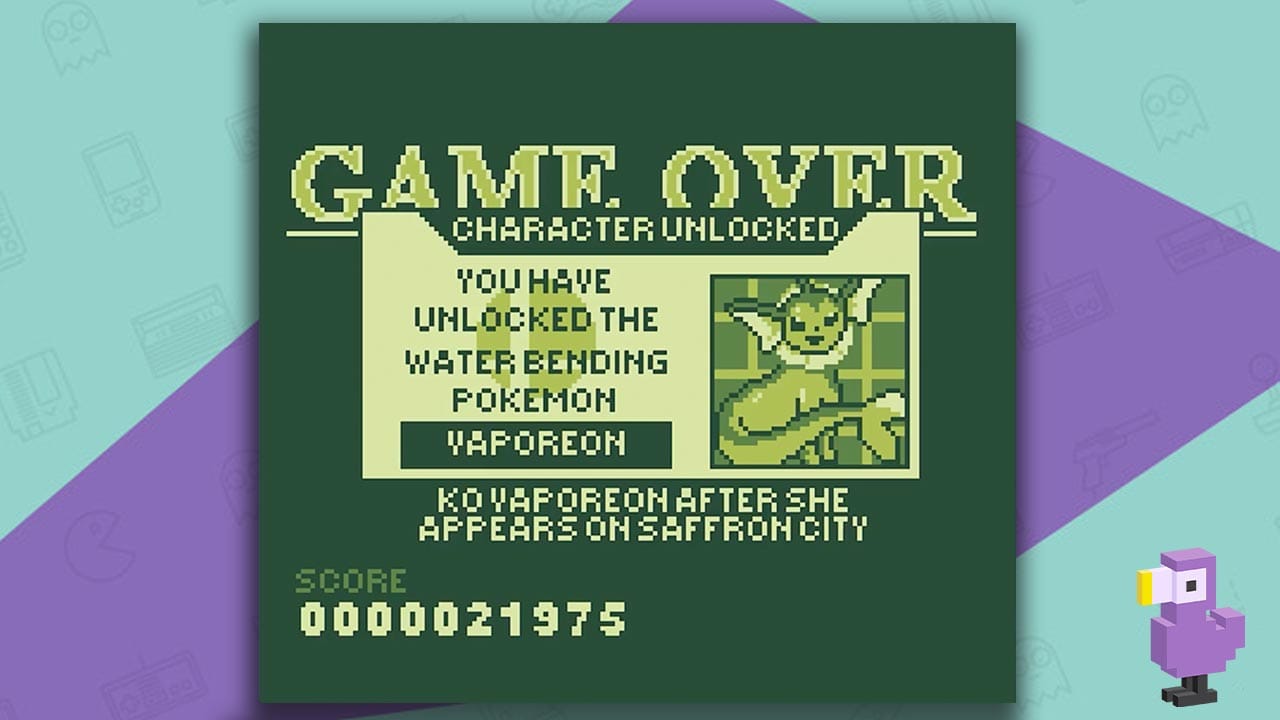 Video Game Demakes - Vaporeon Smash Land