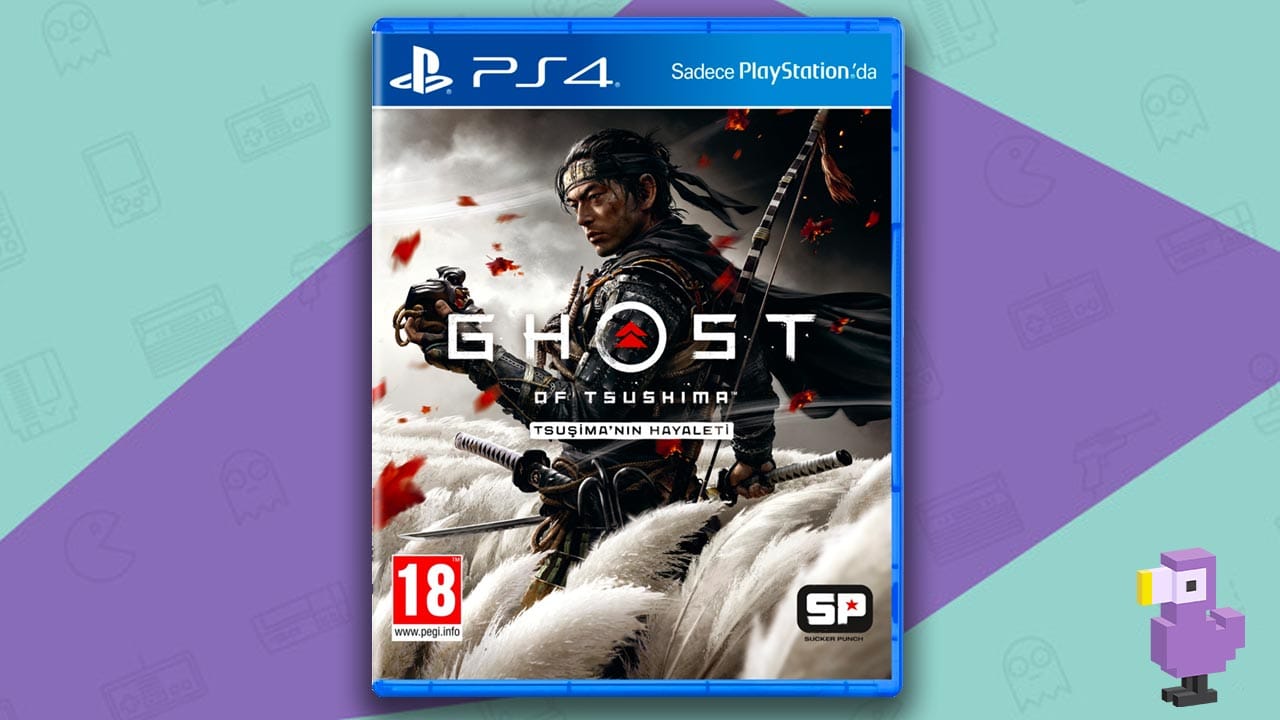 Best Samurai games - ghost of tsushima ps4 game case