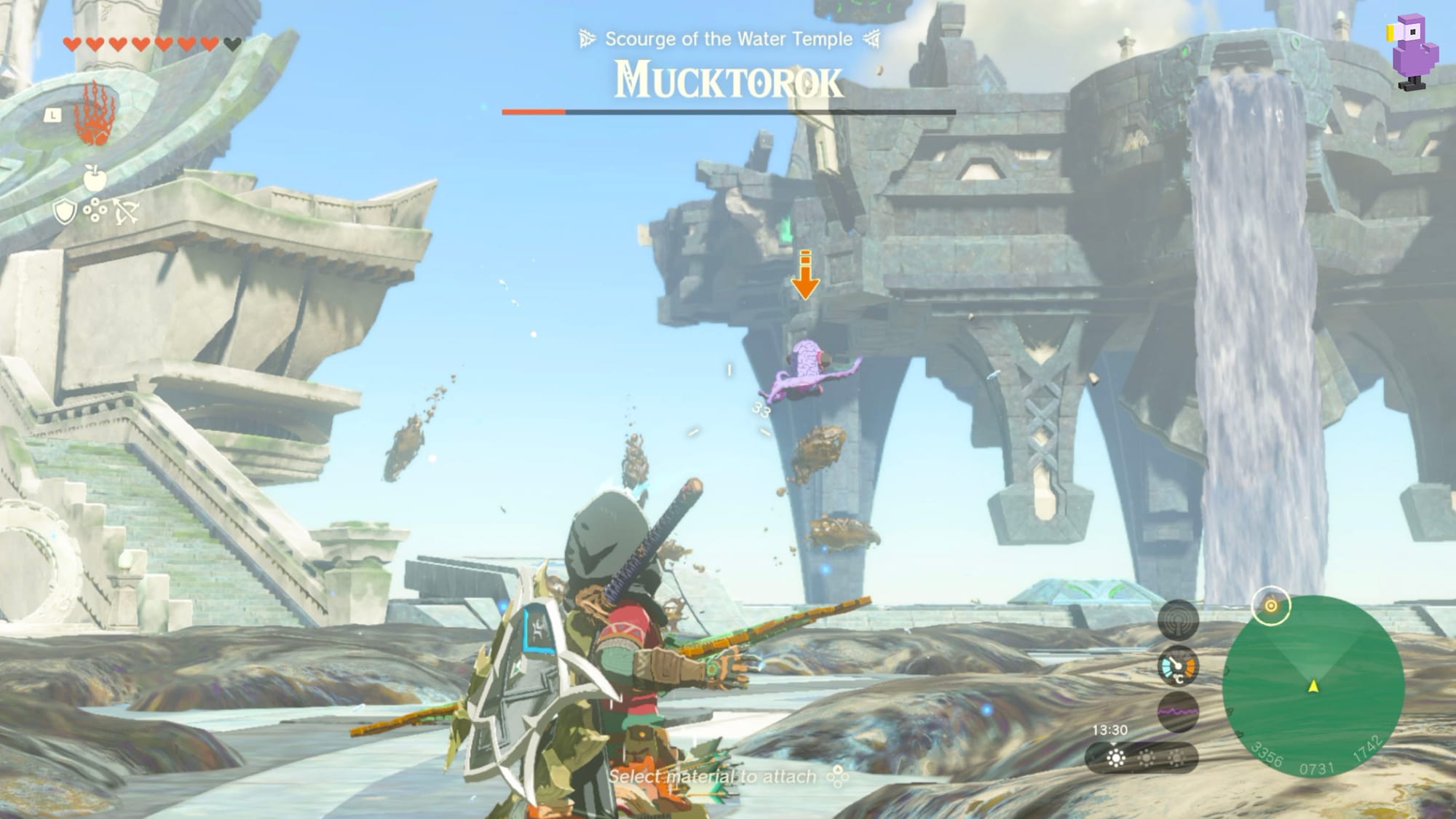 How To Beat Mucktorok In Zelda Tears Of The Kingdom  Mucktorok sludge